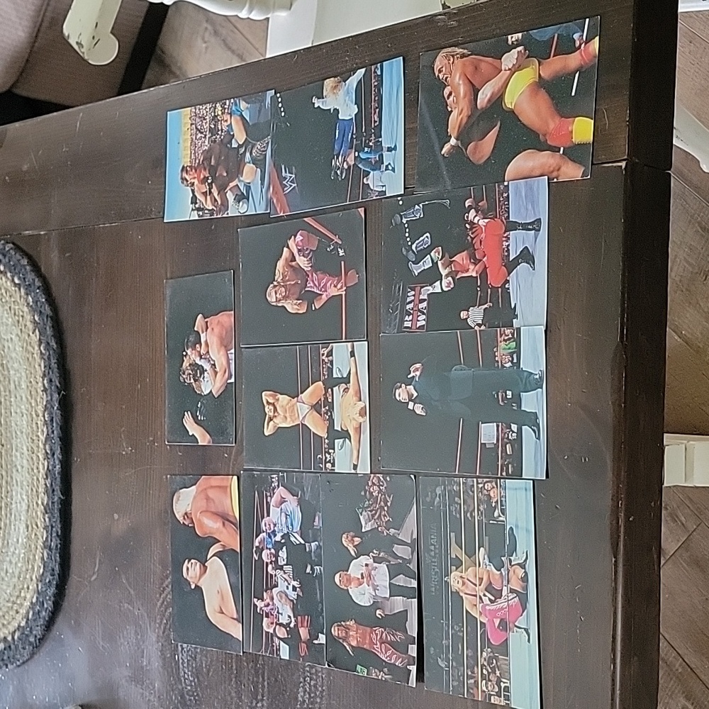 12 WF Westle Mania Live post card size from 1999